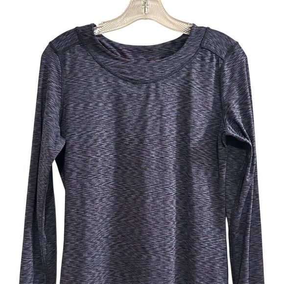 Cuddl Duds Women's Flex Fit Long Sleeve Pullover Top Blue M - Picture 1 of 10